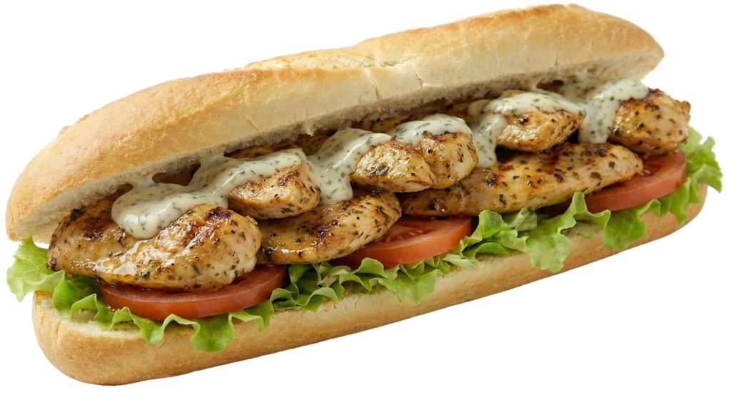Sandwich poulet